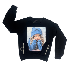 Dívčí mikina Sad Girl