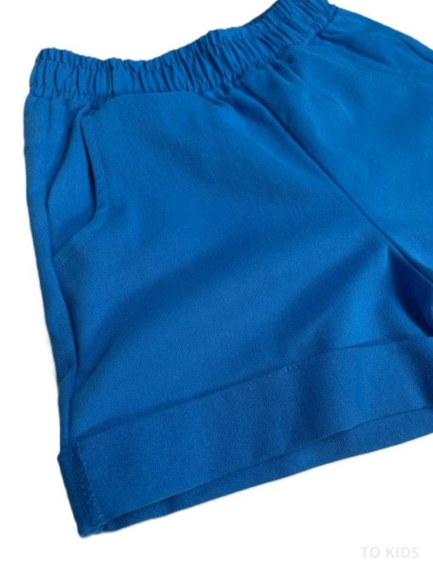 Dívčí šortky dívčí Blue - Velikost: 146/152 - 11-12 let