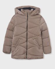 Mayoral dívčí zimní bunda Taupe