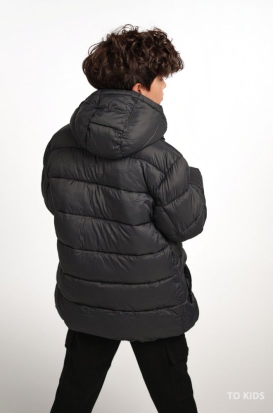 Mayoral chlapecká zimní bunda Antracit - Velikost: 128/ 8 let