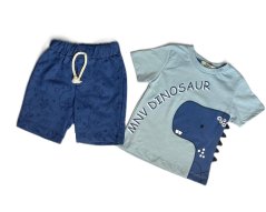 Chlapecký set Dino Blue