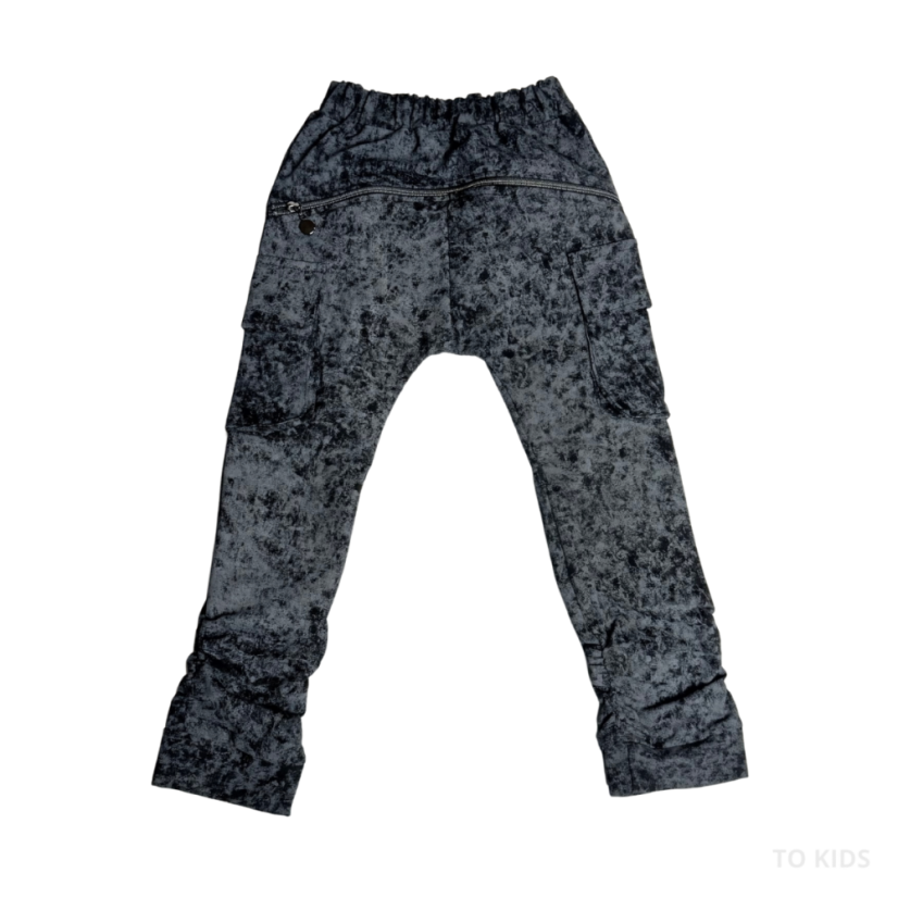 Chlapecké kalhoty Gray Black