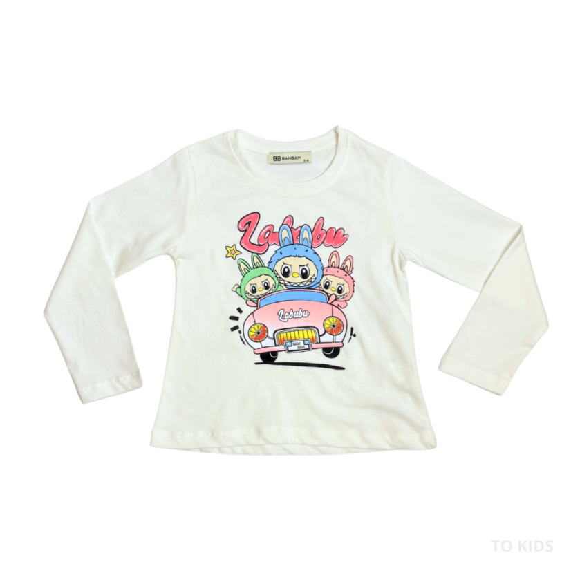 Dívčí komplet  Labubu Black - Velikost: 104/110 - 4-5 let