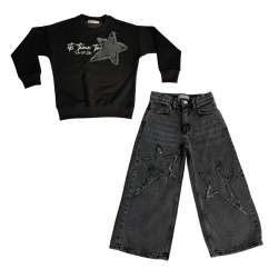 Dívčí komplet It's time Black
