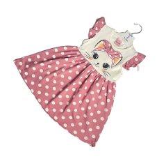 Dívčí šaty Cat pink