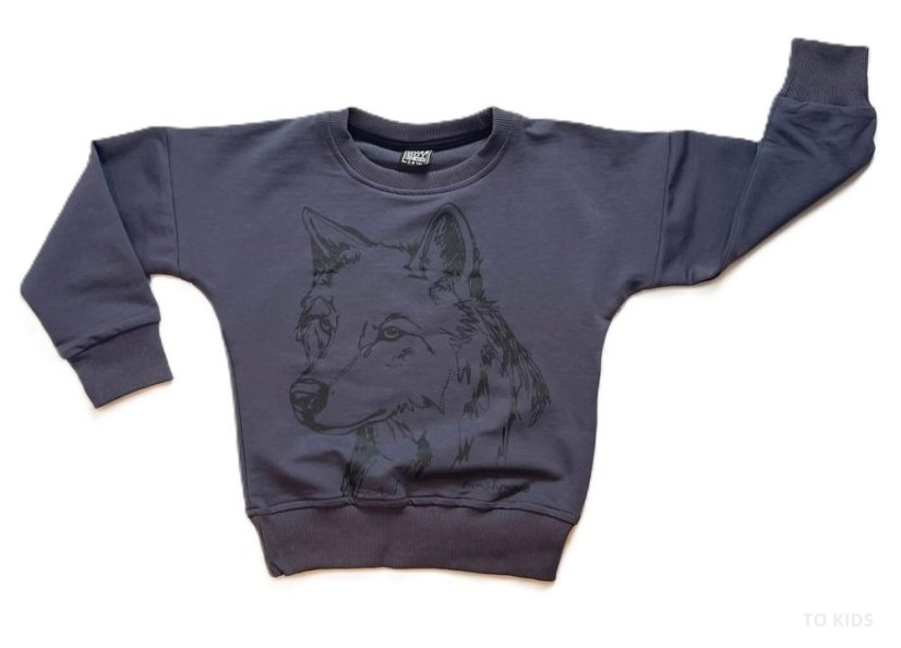 Chlapecká souprava Wolf Gray - Velikost: 98/104 - 3-4 roky