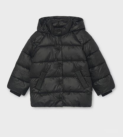 Dívčí zimní bunda Mayoral Black