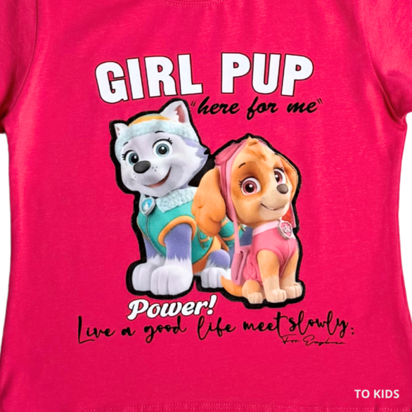 Dívčí mikina Girl Pup - Velikost: 98/ 3 roky