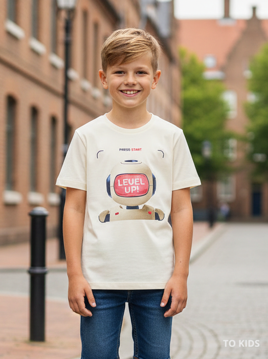 Chlapecké triko Mayoral Level Up - Velikost: 104/ 4 roky