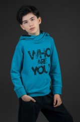 Chlapecká mikina Who are yuo Mimi