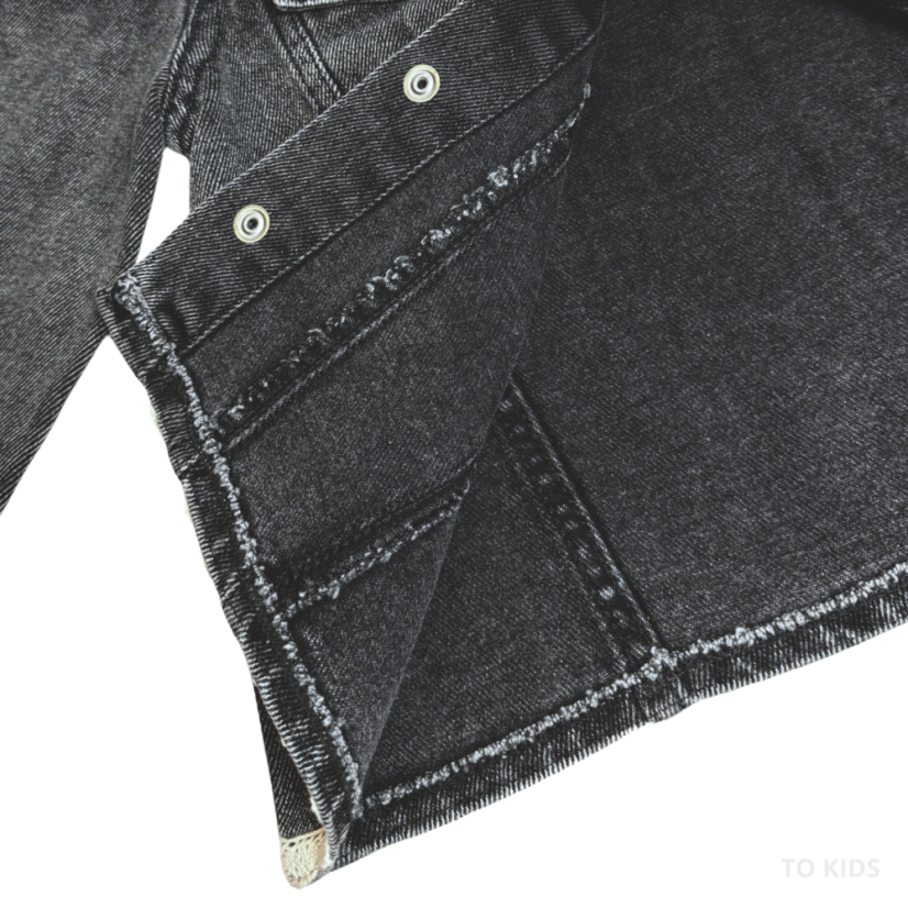 Dívčí džínový komplet Perfectly Black