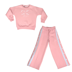Dívčí zateplená souprava SHE Pink II