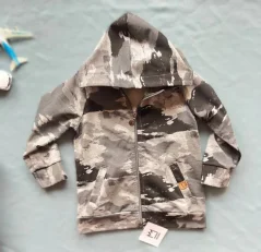Chlapecká mikina Army grey