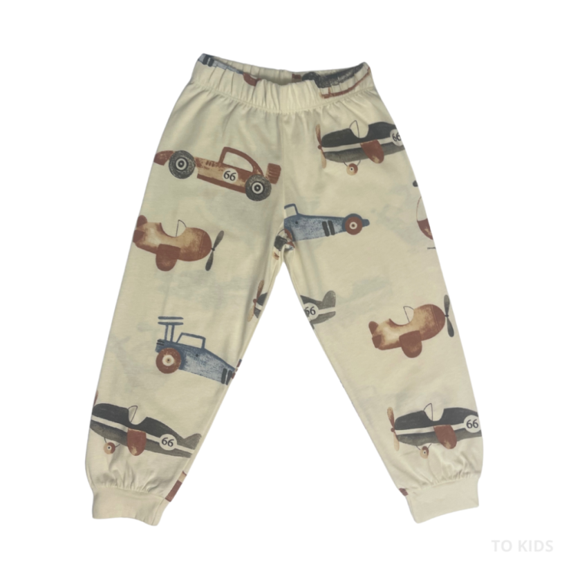 Chlapecké pyžamo Beige - Velikost: 104/110 - 4-5 let