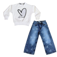 Dívčí komplet Dreams White