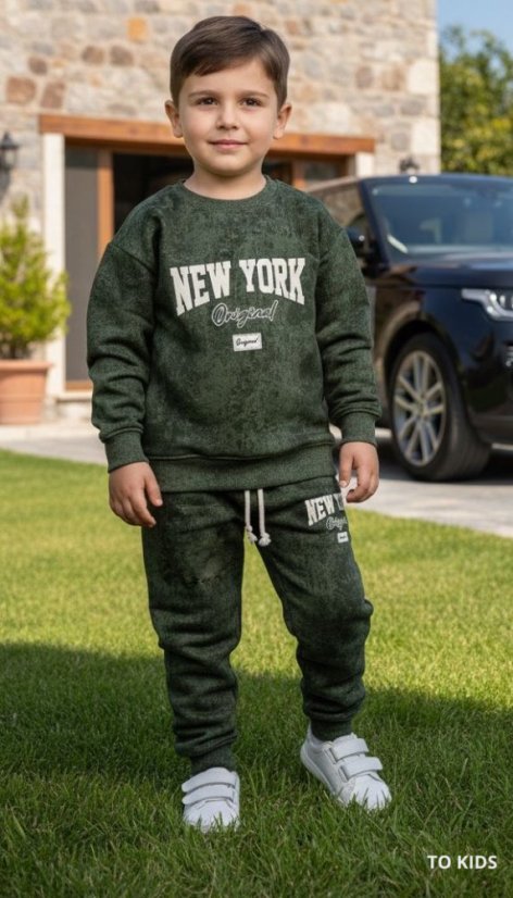 Chlapecká souprana NY Green - Velikost: 116/122 - 6-7 let