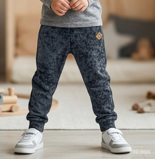 Chlapecké kalhoty Black-Gray