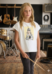 Dívčí triko Mayoral Music