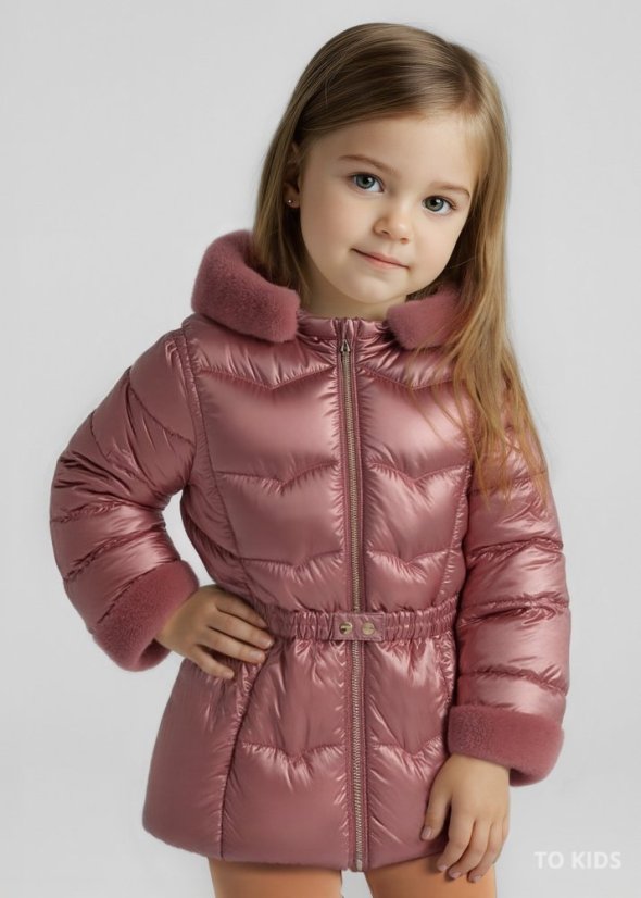 Mayoral dívčí zimní bunda Pink