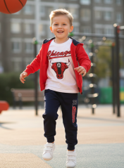 Chlapecký třídílný komplet Chicago Bulls