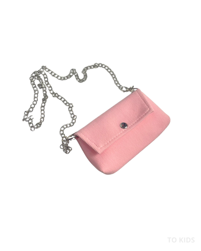 Dívčí šaty s kabelkou Pink - Velikost: 164/ 14 let