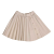 Dívčí sukně s knoflíky Beige