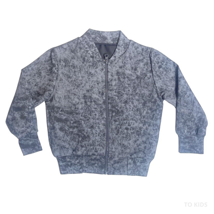Chlapecká mikina Gray - Velikost: 104/ 4 roky