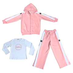 Dívčí třídílný komplet Good Vibes