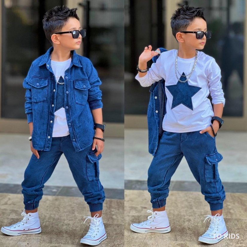 Chlapecký třídílný komplet Star