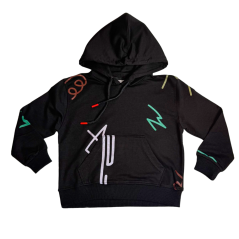 Dívčí mikina Grafity Black