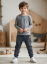 Chlapecké kalhoty Black-Gray