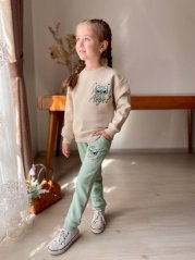 Dívčí souprava Stitch Green