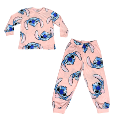 Dívčí pyžamo Stitch Pink