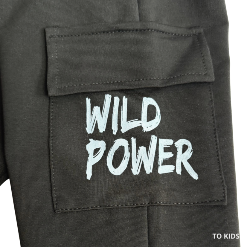 Chlapecká souprava Wild Power Gray - Velikost: 110/116 - 5-6 let
