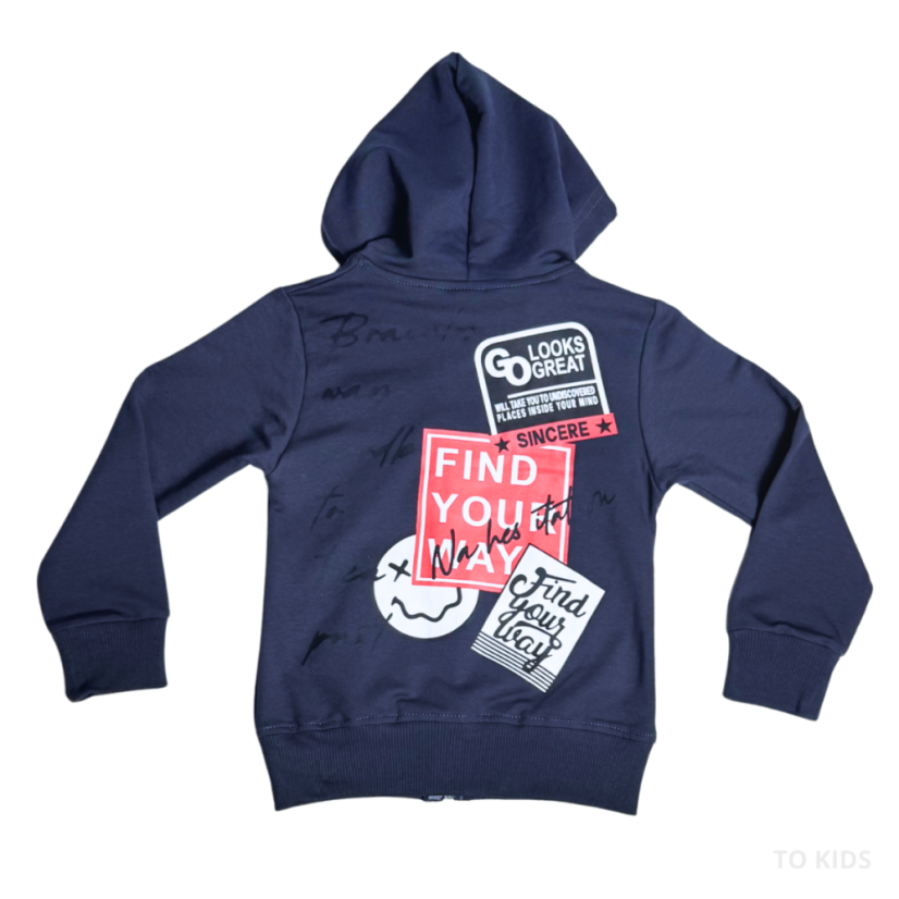 Třídílný chlapecký komplet Find Your Way