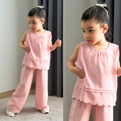Letní dívčí komplet Pink