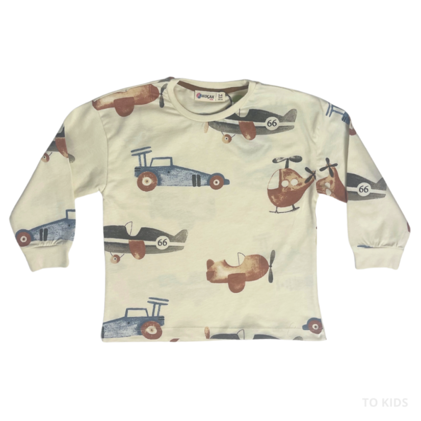 Chlapecké pyžamo Beige - Velikost: 104/110 - 4-5 let