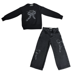 Dívčí komplet Black