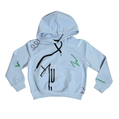 Dívčí mikina Grafity Blue