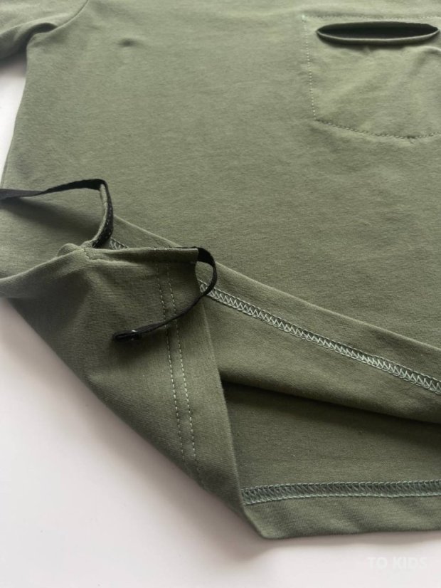 Chlapecké triko Khaki - Velikost: 104/ 4 roky