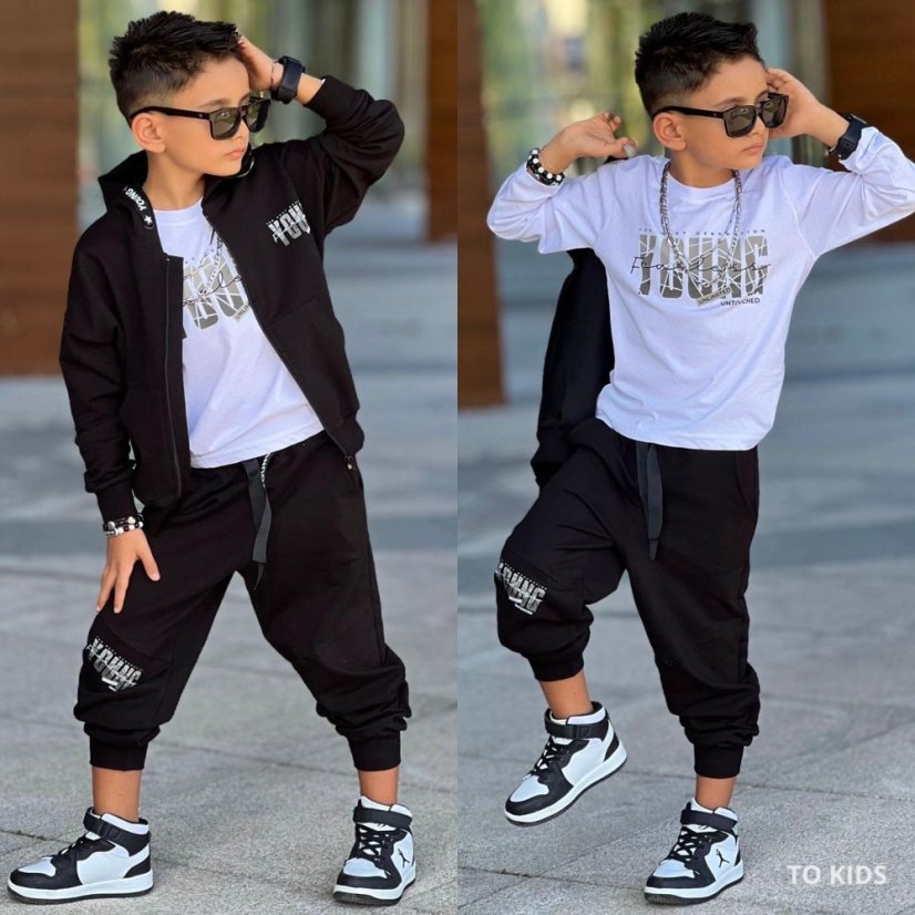 Chlapecký třídílný komplet Young