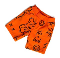 Chlapecké kraťasy Teddy orange