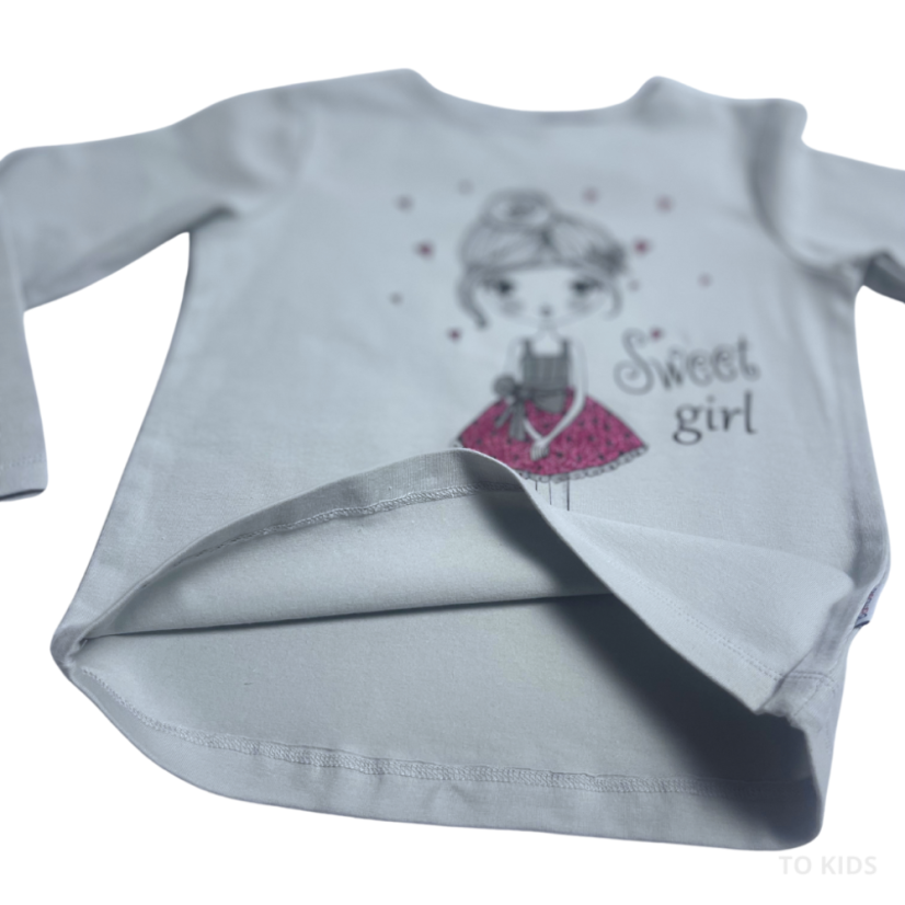 Dívčí triko Sweet girl - Velikost: 98/ 3 roky