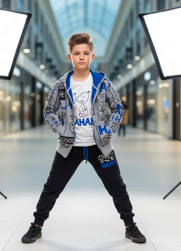 Chlapecký komplet HaHa - Velikost: 104/110 - 4-5 let