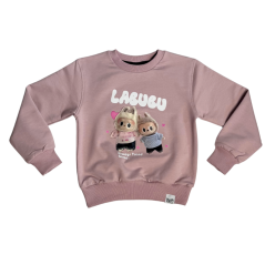 Dívčí mikina Labubu Pink