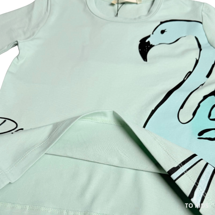 Dívčí komplet Flamingo Green - Velikost: 116/122 - 6-7 let