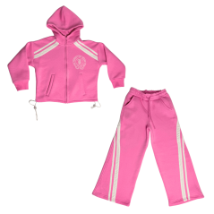 Dívčí zateplená souprava B Pink