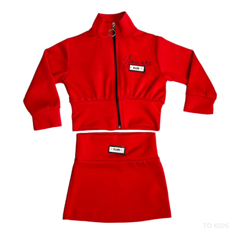 Dívčí komplet You are Red