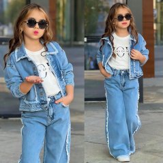 Dívčí džínový komplet Vow