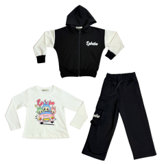 Dívčí komplet Labubu Black